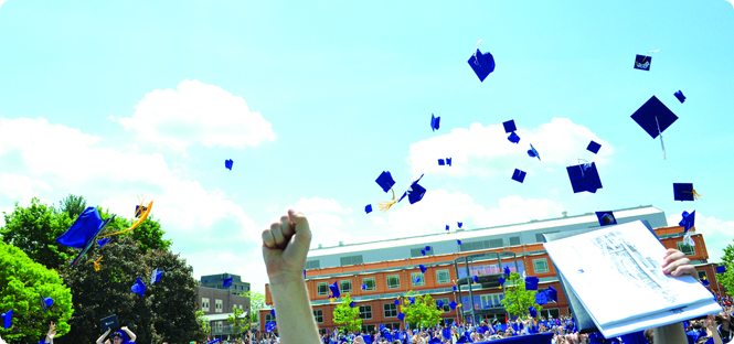 100 Days to Commencement celebration