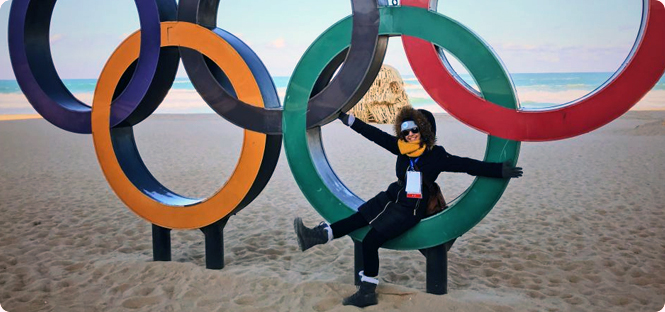 NBC News, Snapchat transports young alumna to South Korea for Olympic Winter Games  