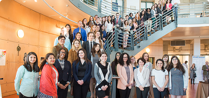 Donors and recipients come together at Scholarship Reception