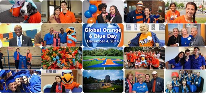 Global Orange and Blue event