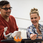 Alumna crafts puppets for new theatre curriculum at SUNY New Paltz