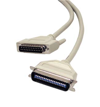 connect lpt printer serial port