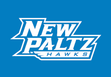 To use New Paltz Hawks logos in all white on dark backgrounds use the white art layer from the black and white art and allow the background to show through where the black art would be.
