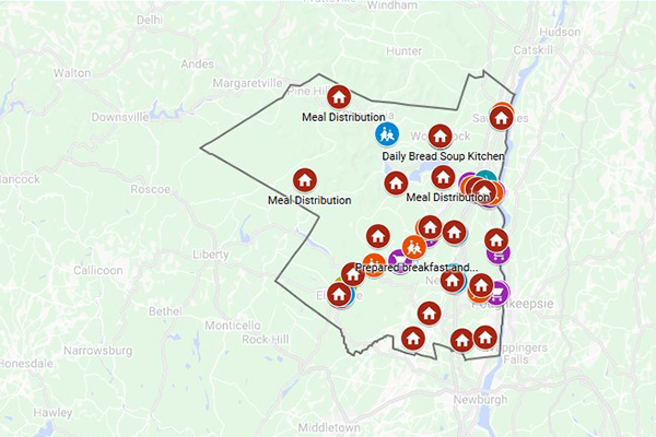 Ulster county food security map 