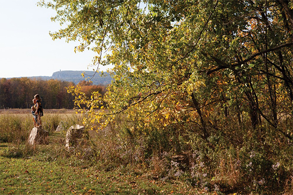 New Paltz in the fall