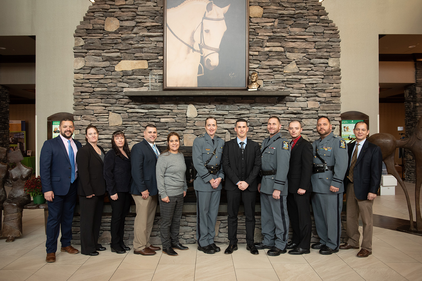 UPD officers at the SUNY Police Chiefs Association Awards