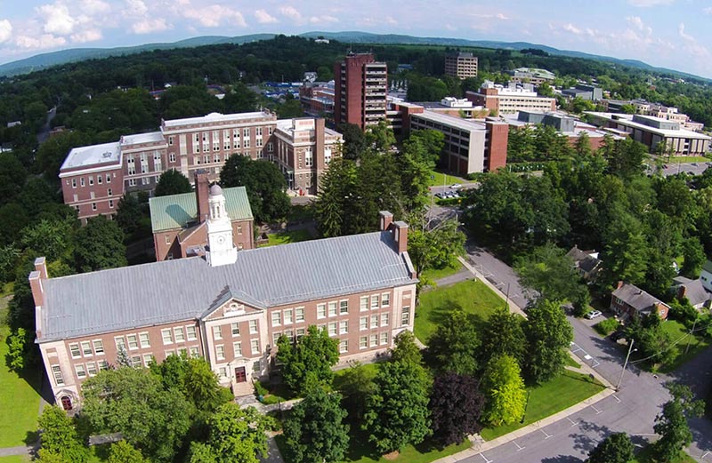 Aerial View Of SUNY New Paltz Campus