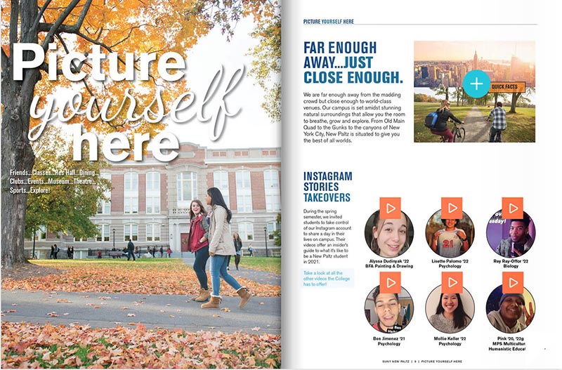 SUNY New Paltz Interactive LookBook