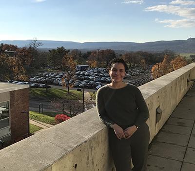 nicole on campus