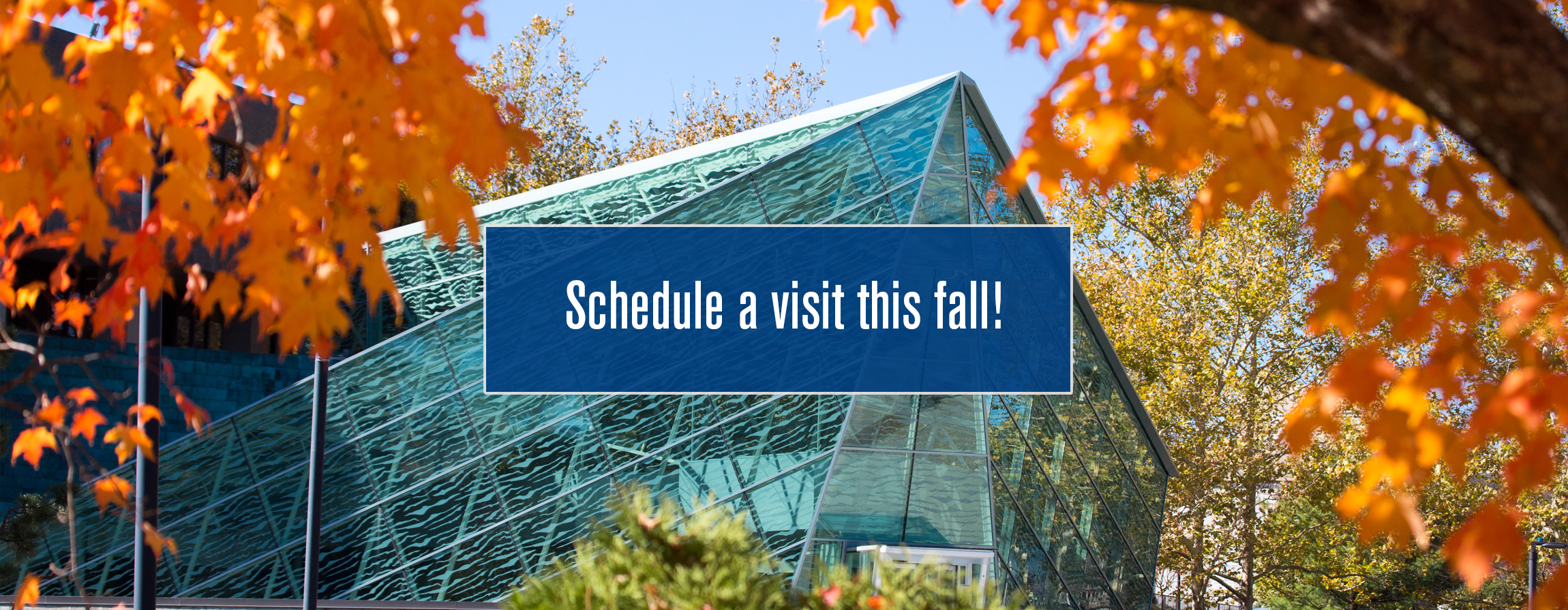 Schedule a visit this Fall