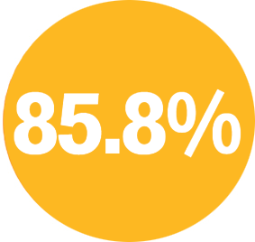 School of Education undergraduates enjoy an 85.8% pass rate on the highly rigorous performance-based edTPA certification exams.
