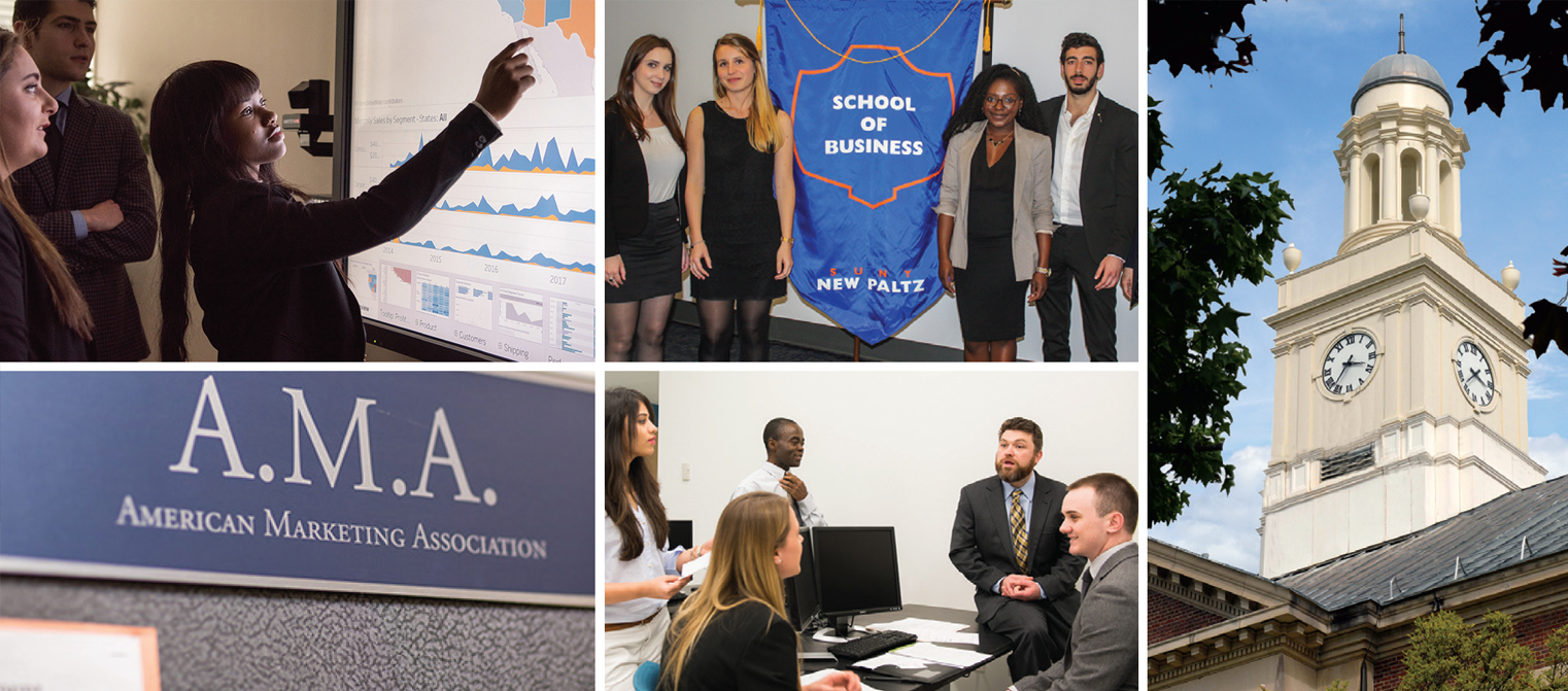 School of business students and events