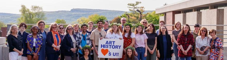 Students, Faculty, & Staff of The Department of Art History at SUNY New Paltz