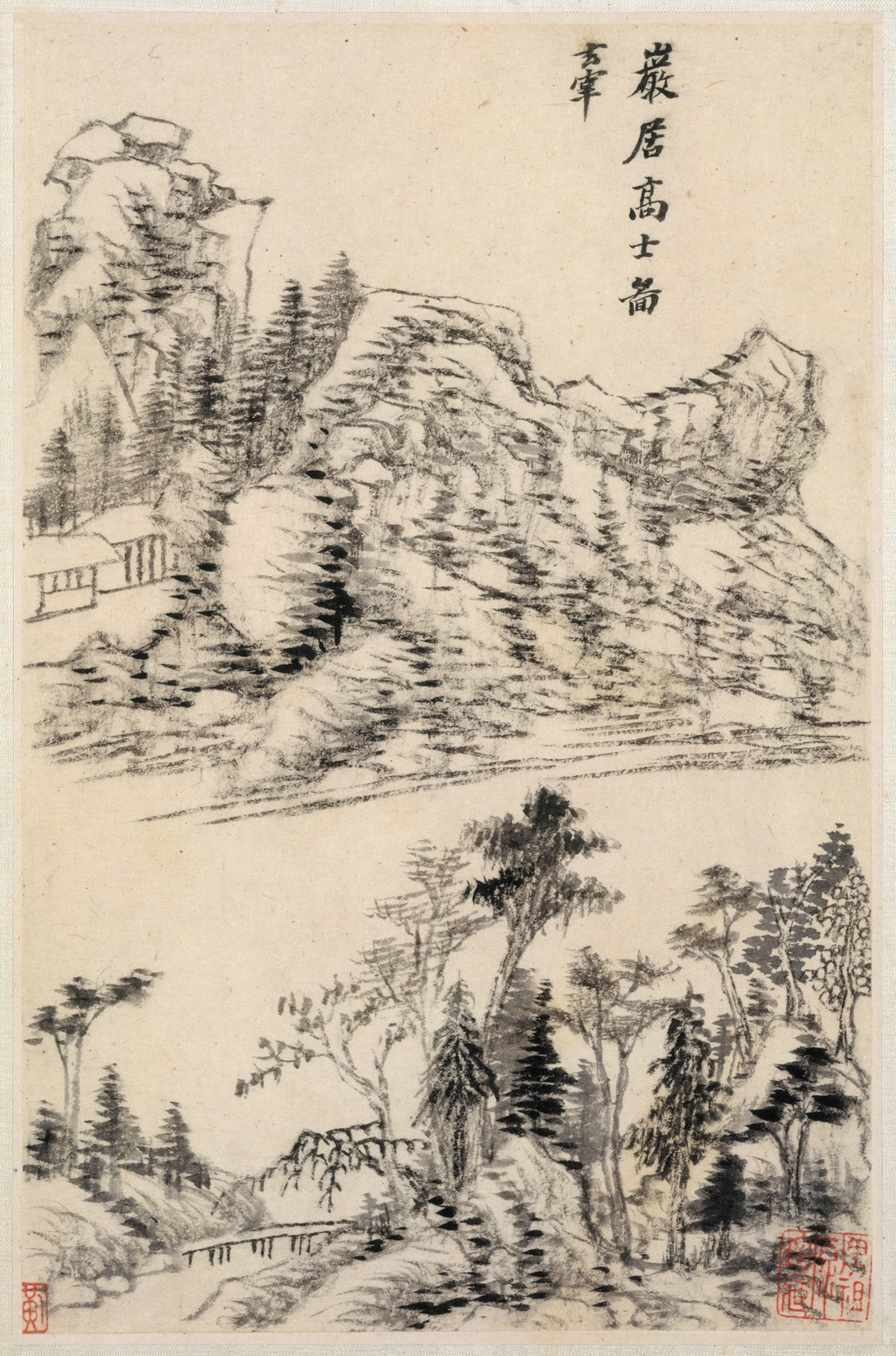 Dong Qichang, Landscapes of old masters