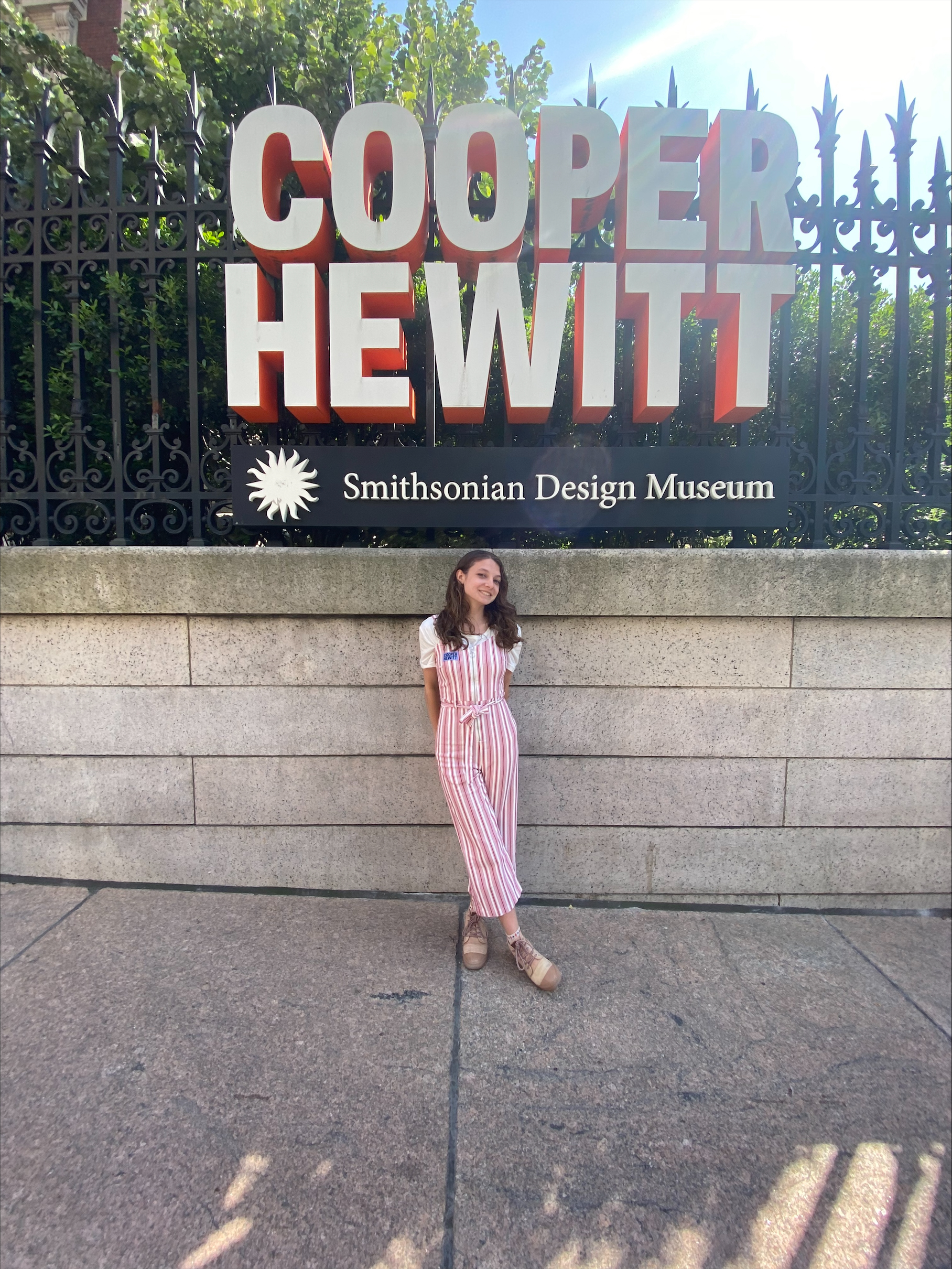 Maddy Colonna Interning at the Cooper Hewitt | Smithsonian Institution in Summer 2023
