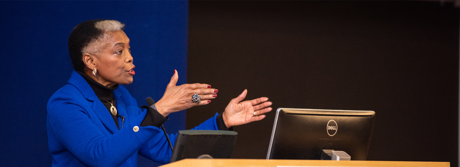 The extended SUNY New Paltz community has recently attended presentations by Emmy award-winning alumna Janus Adams ’67 (Theatre Arts) and YouTube chief business officer Robert Kyncl ’95 (International Relations).