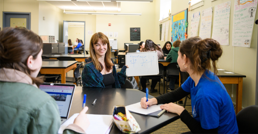 students in the Student Success Center