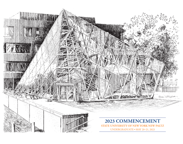 2023 Undergraduate Commencement Program Cover