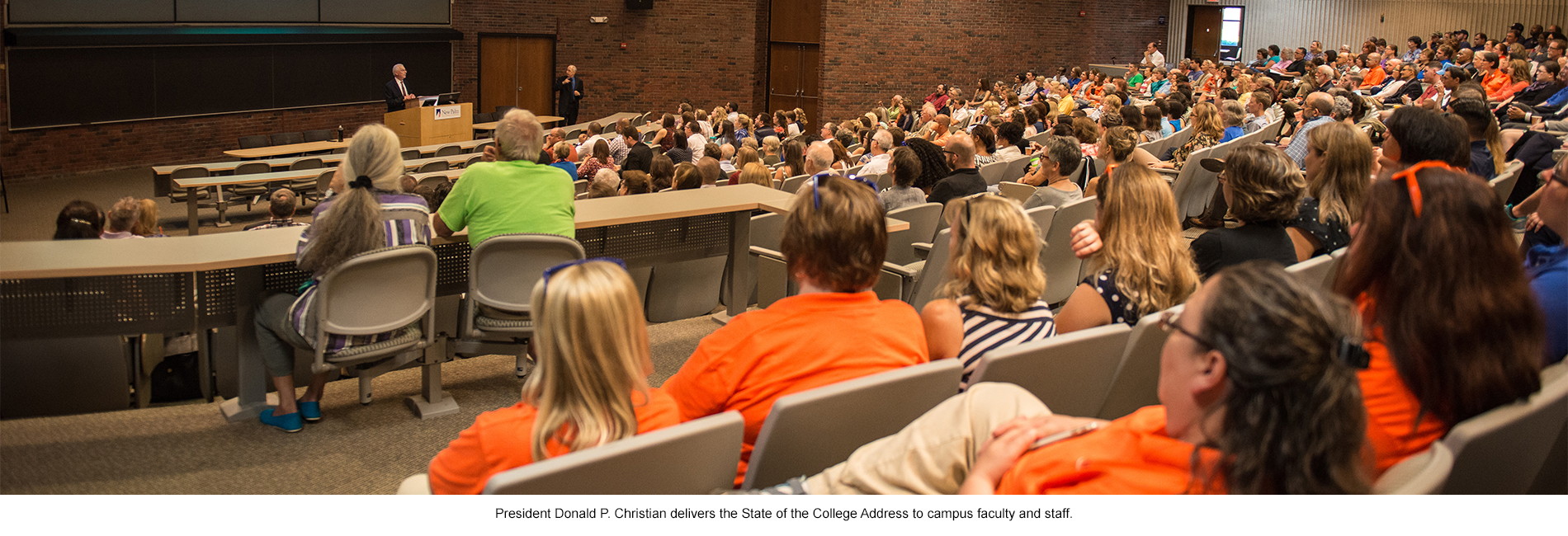 SUNY New Paltz is the largest employer in Ulster County, with a workforce of 1,707 full- and part-time employees (excluding student workers).