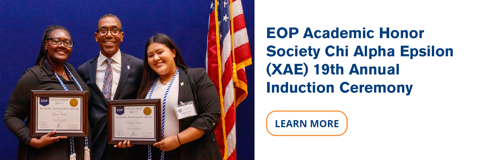 EOP Academic Honor Society Chi Alpha Epsilon (XAE) 19th Annual Induction Ceremony