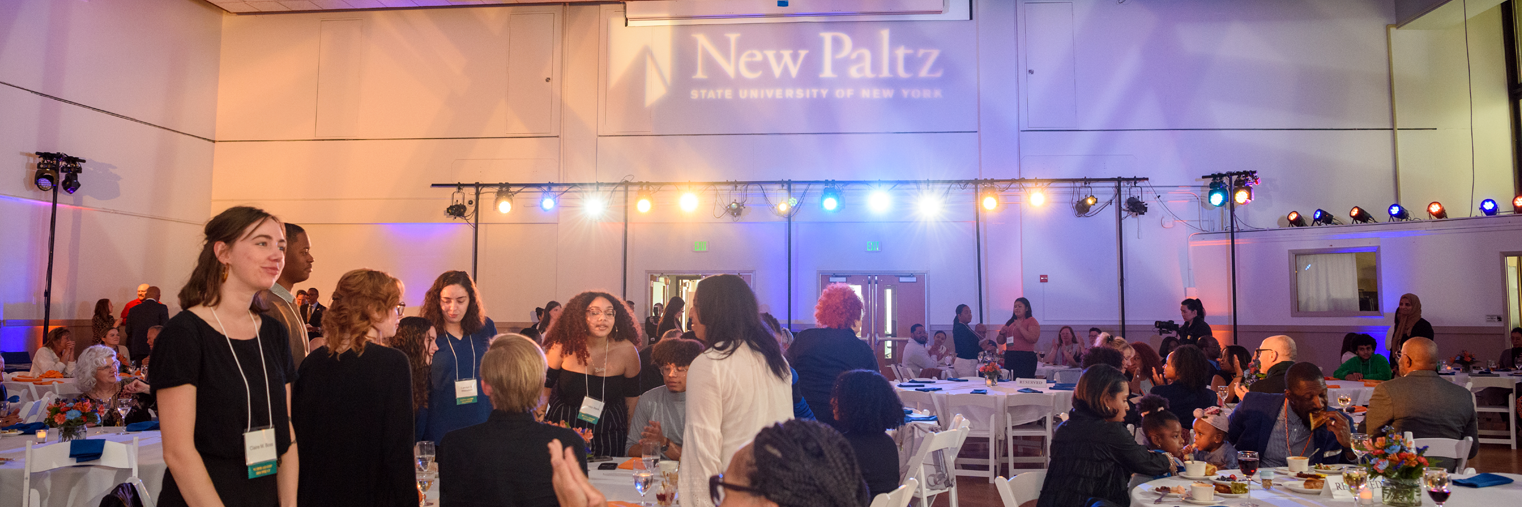 SUNY New Paltz event held in the MPR