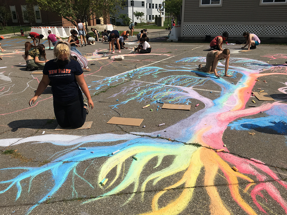 Chalk It Up SUNY New Paltz