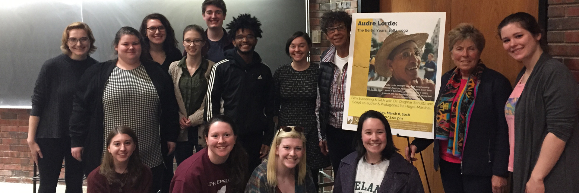 Students from the Languages, Literatures & Cultures department