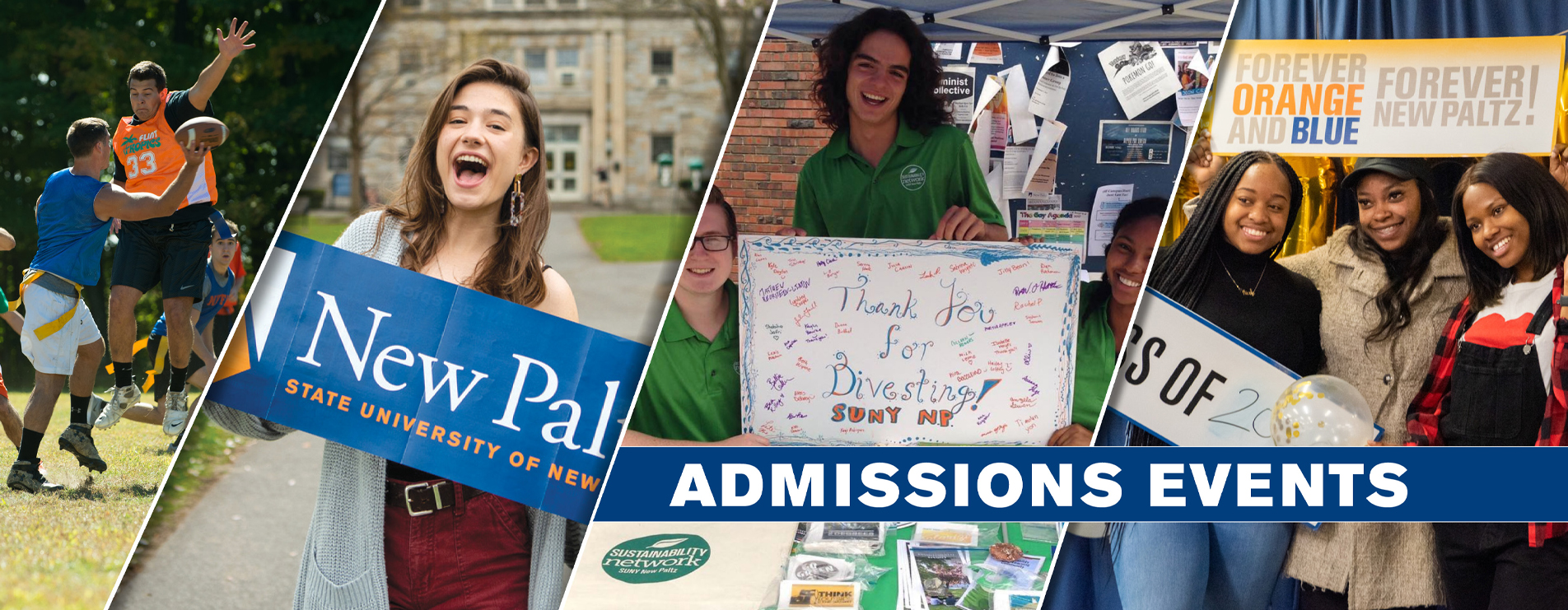 SUNY New Paltz Admission Events