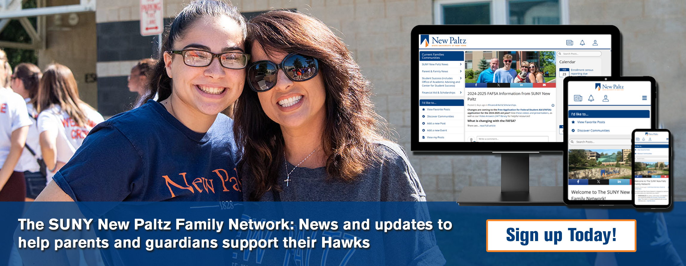 The SUNY New Paltz Family Network: News and updates to help parents and guardians support their Hawks