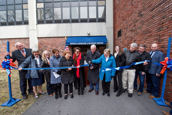 College celebrates full renovation and expansion of Speech-Language and Hearing Center 