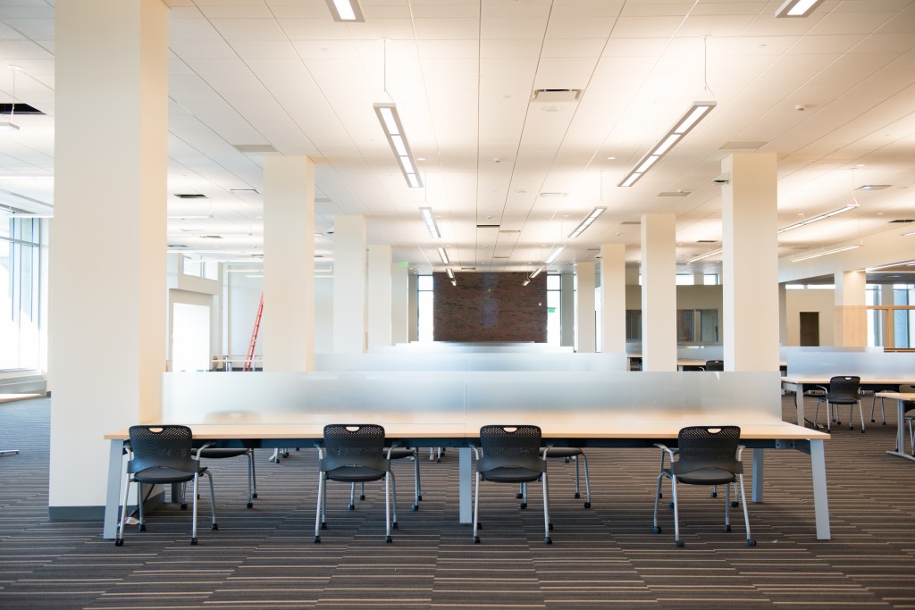 library interior