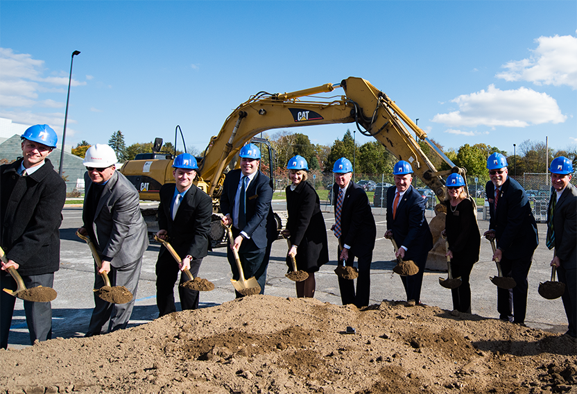 Engineering Hub Groundbreaking