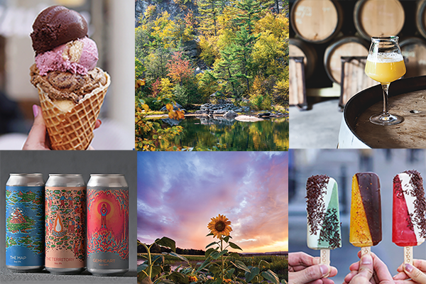 images of the hudson valley and food