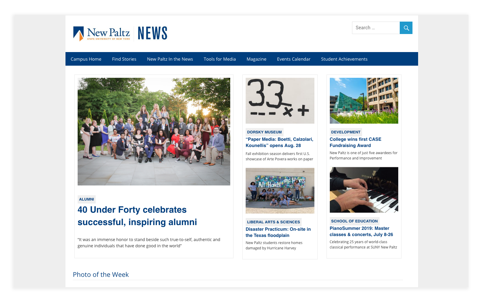 new paltz news screenshot