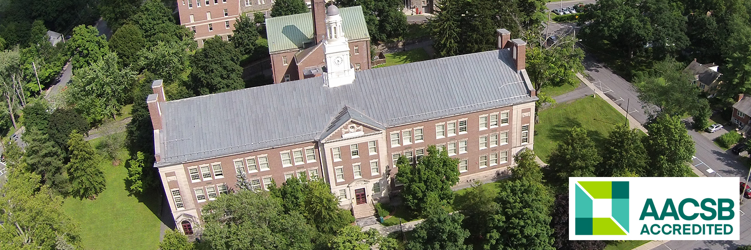 The School of Business is located in the van den Berg Hall (VH). It has been recognized by the American School and University Magazine for its outstanding design. 