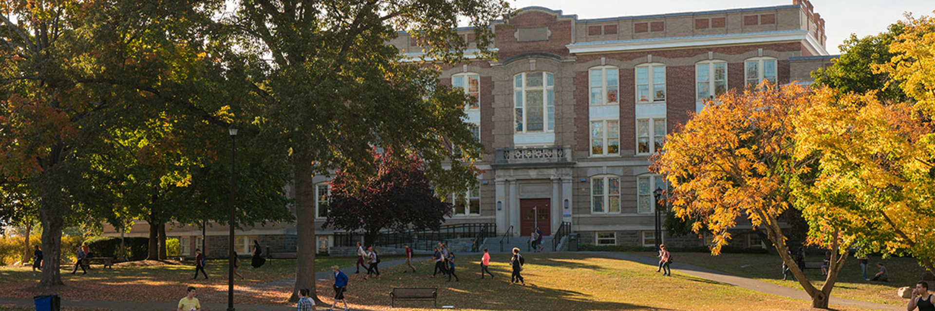 Old Main in the Fall